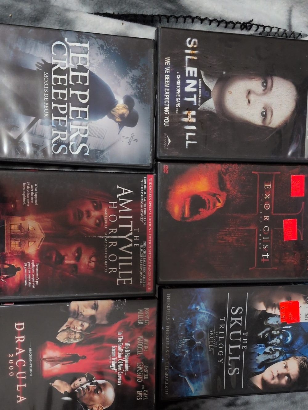 Horror Movie DVD Collection -